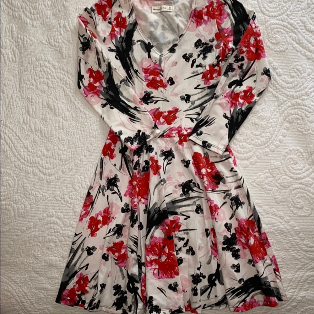 abercrombie flower dress